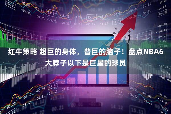 红牛策略 超巨的身体，普巨的脑子！盘点NBA6大脖子以下是巨星的球员